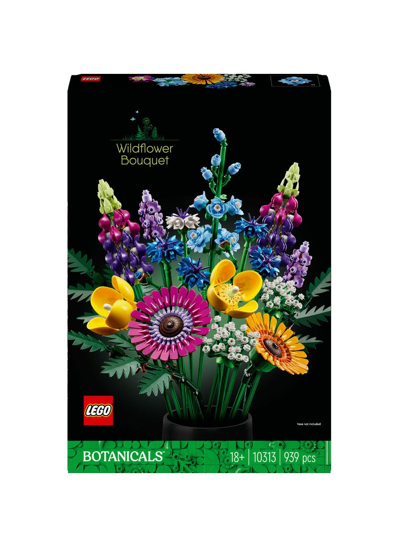 LEGO Botanicals Wildflower Bouquet 10313 Building Set (939) Pieces  - Image 2