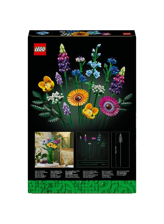 Botanicals Wildflower Bouquet 10313 Building Set (939) Pieces