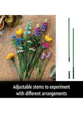 Botanicals Wildflower Bouquet Set for Adults 10313 (Age 18+, 939 Pieces) - view 4