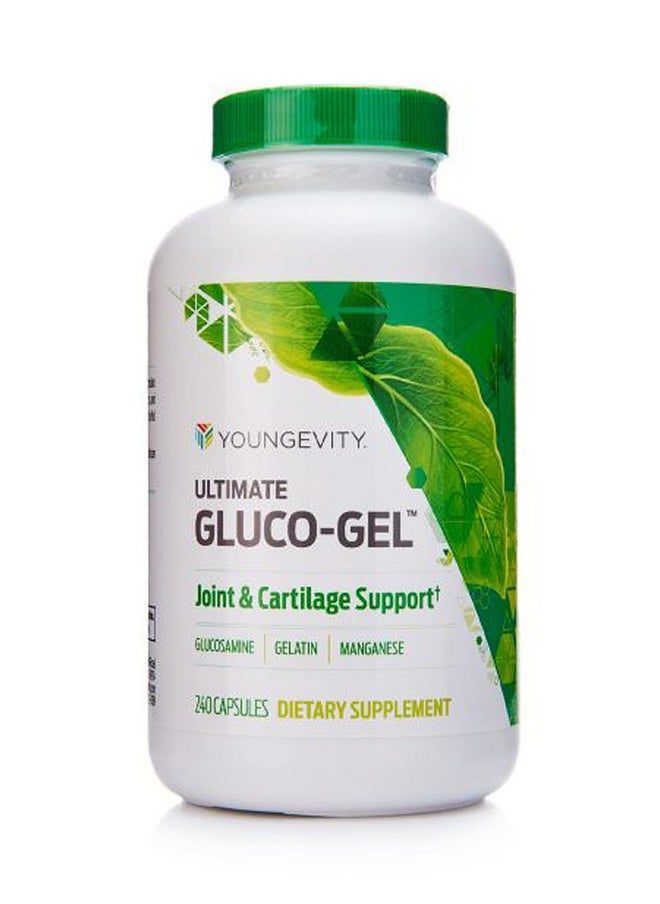 youngevity Ultimate Glucogel 240 Capsules  - Image 1