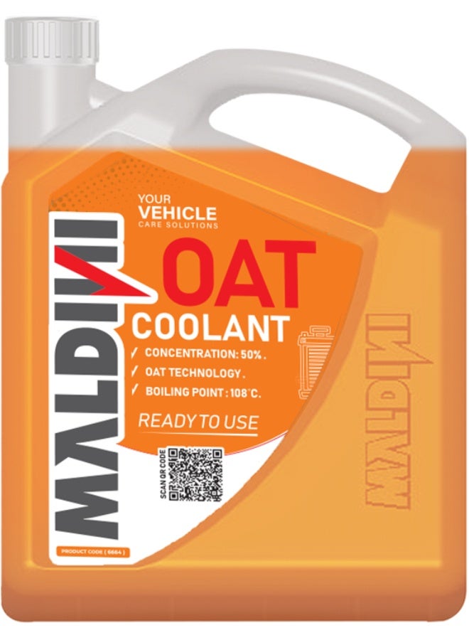 Maldini Oat Coolant Orange – Antifreeze 50% – 5L