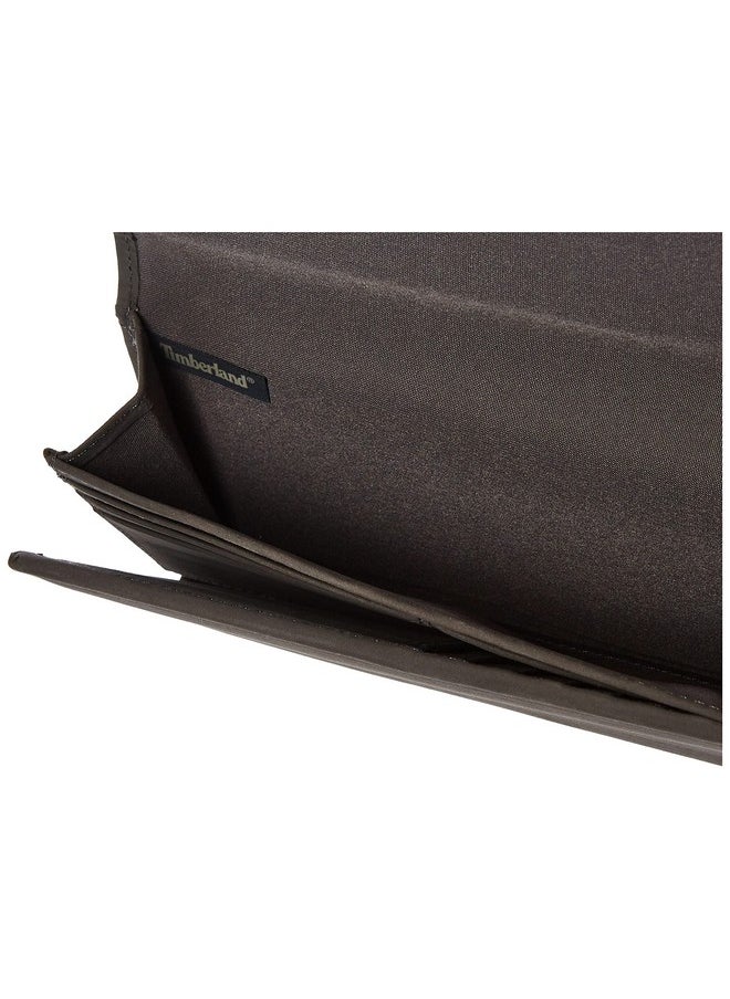 Timberland Women'S Leather Rfid Flap Wallet Clutch Organizer  - Image 5