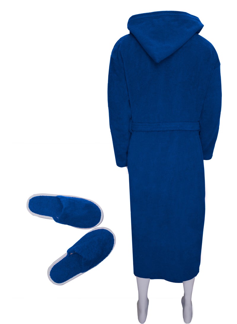 Banotex Bathrobe With Slipper, Elbow And Waiste Belt  - Image 2