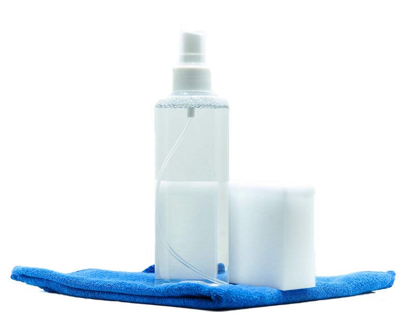 Positive Art Chalkboard Cleaner Spray Eraser Kit 85 fl oz for Liquid Chalk Markers Works with Blackboard Dry Erase Boards Easily Removes Ink and Stains