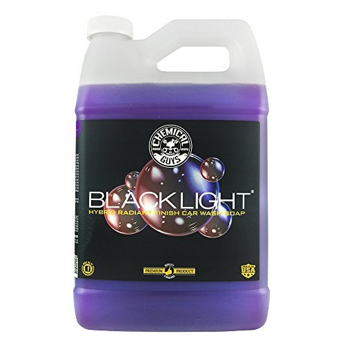 Chemical Guys CWS619 Black Light Foaming Car Wash Soap (Works with Foam Cannons, Foam Guns or Bucket Washes) Safe for Cars, Trucks, Motorcycles, RVs & More, 128 fl oz (1 Gallon), Black Cherry Scent - Image 1