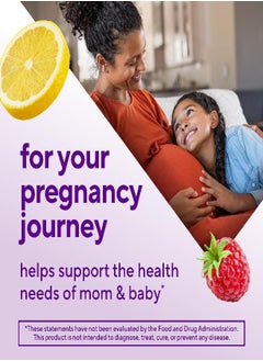 Vitafusion Prenatal Gummy Vitamins, Raspberry Lemonade Flavored, Pregnancy Vitamins For Women, With Folate And Dha, America’S Number 1 Gummy Vitamin Brand, 45 Day Supply, 90 Count (Pack Of 1)  - Image 3