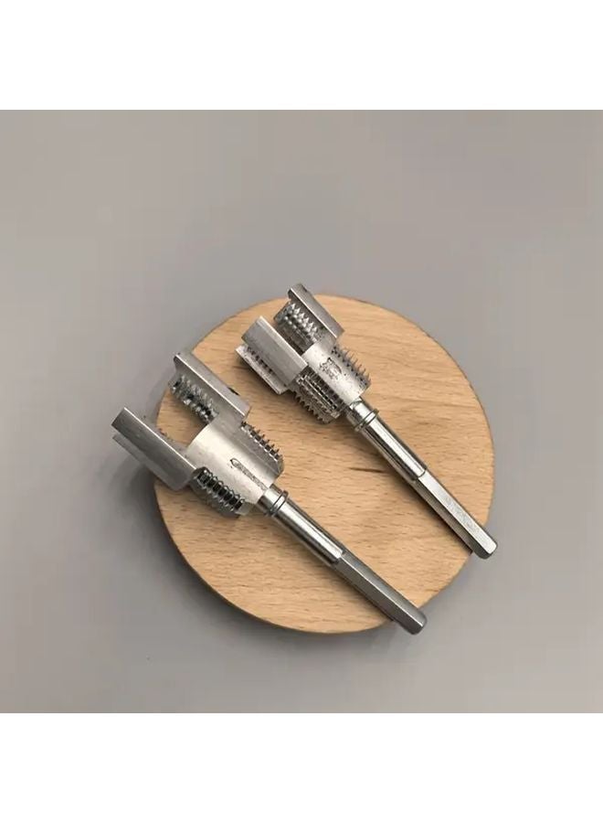 4 Points 6 Points Tap and Die Set for 1 4 1 6 Inch PPR Pipe Threading Manual Tool - Image 1