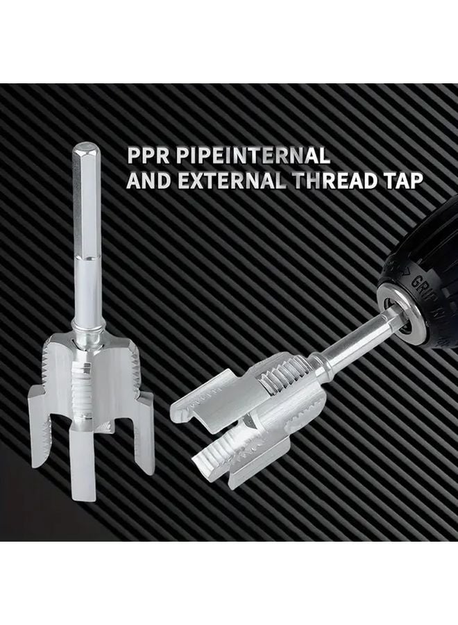 4 Points 6 Points Tap and Die Set for 1 4 1 6 Inch PPR Pipe Threading Manual Tool - Image 4