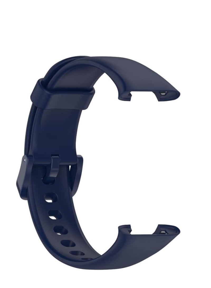 Watch Silicone Band Compatible with Xiaomi Mi Band 7 Pro - Silicone Wristband Bracelet Blue - Image 1