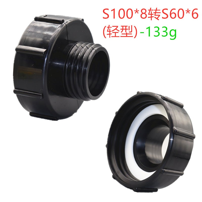 1000 Liters Ibc Ton Barrel 60 Filament 58 Filament 62 Filament To 60 Thick Filament Conversion Joint S60 * 6 Plastic Joint - Image 1