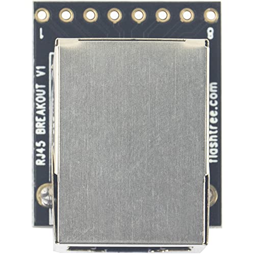 whiteeeen 2pcs RJ45 Breakout Board 8P8C Jack Ethernet Connector with 8Pin 2 Type Pin Headers (Straight and Right Angel) - Image 5