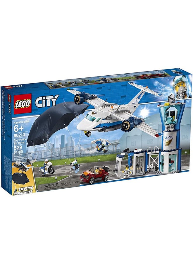 CubicFun LEGO - City Sky Police Air Force Base 529 Pieces - 60210 - Image 3
