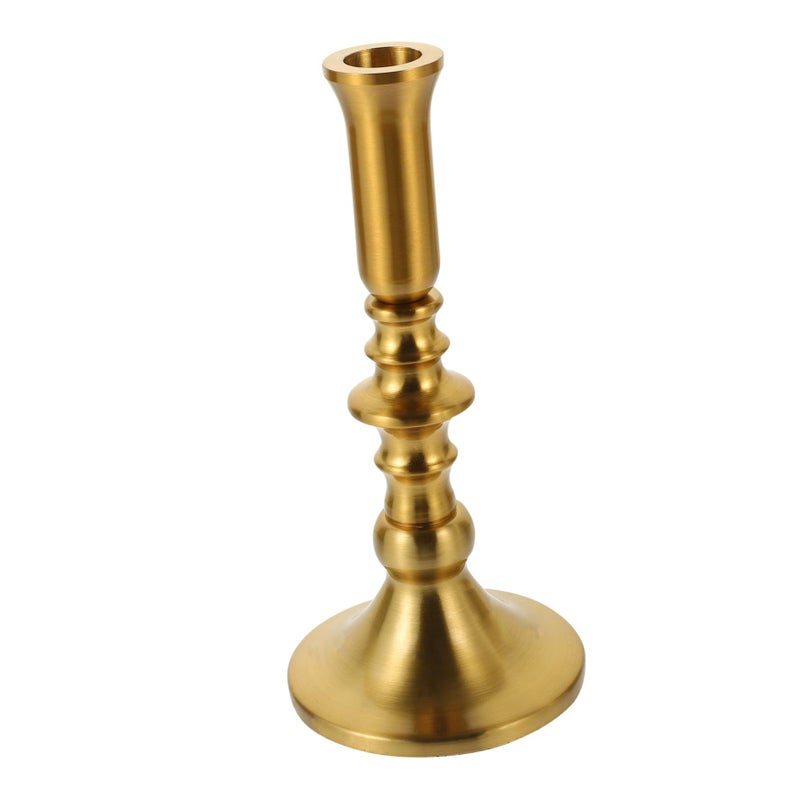 Taper Candle Holder Retro Decorative Centerpiece for Dining Wedding Home Decor Romantic Candlelight Dinner - Image 1