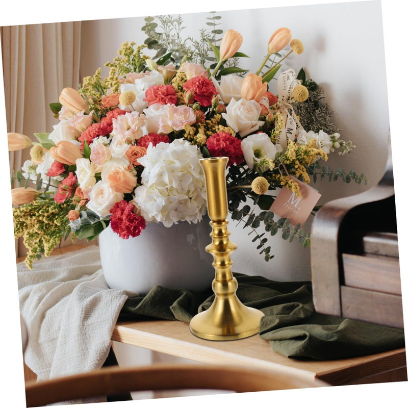 Taper Candle Holder Retro Decorative Centerpiece for Dining Wedding Home Decor Romantic Candlelight Dinner - Image 3