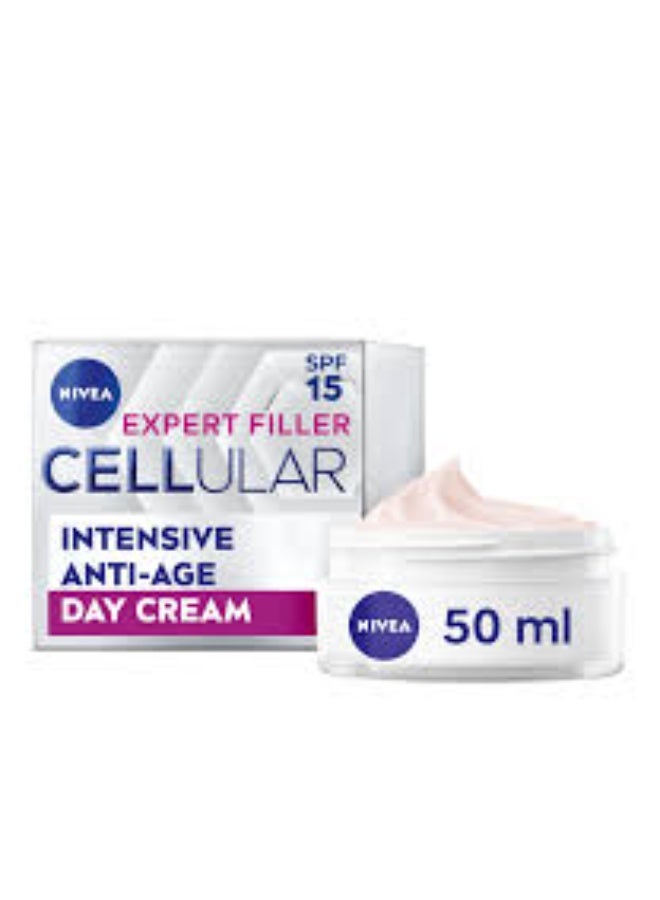 Nivea Cellular Filler Intensive Anti-Aging Day Cream SPF15 50ml - Image 4