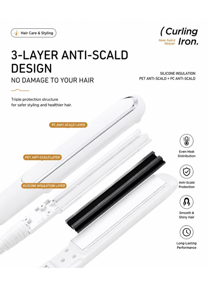 heated Hair Straightener 2 in 1, - Image 3