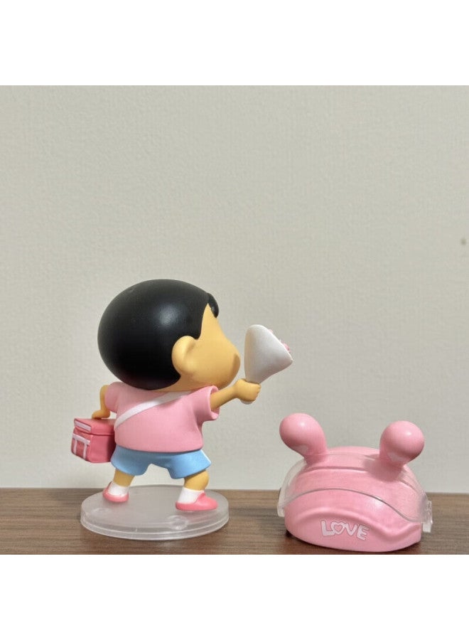 Maile Kid Crayon Shin-chan Flower Delivery Toy Desktop Figurine Doll Gift For Girls Friends Birthday New Year Present - Image 2