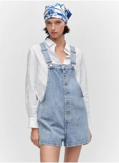 Button Detail Dungaree