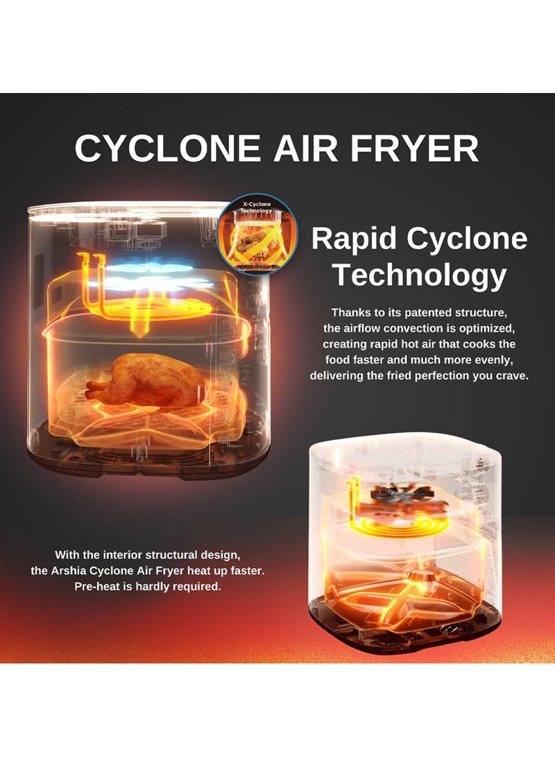 Arshia Arshia Cyclone Air Fryer Large Capacity 7.5 liters - Image 3