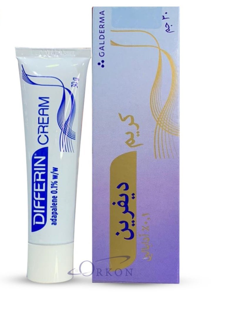 GALDERMA Differin cream 0.1% 30 gm - Image 2