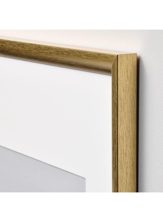 إطار، لون ذهبي، 61×91 سم - Image 3
