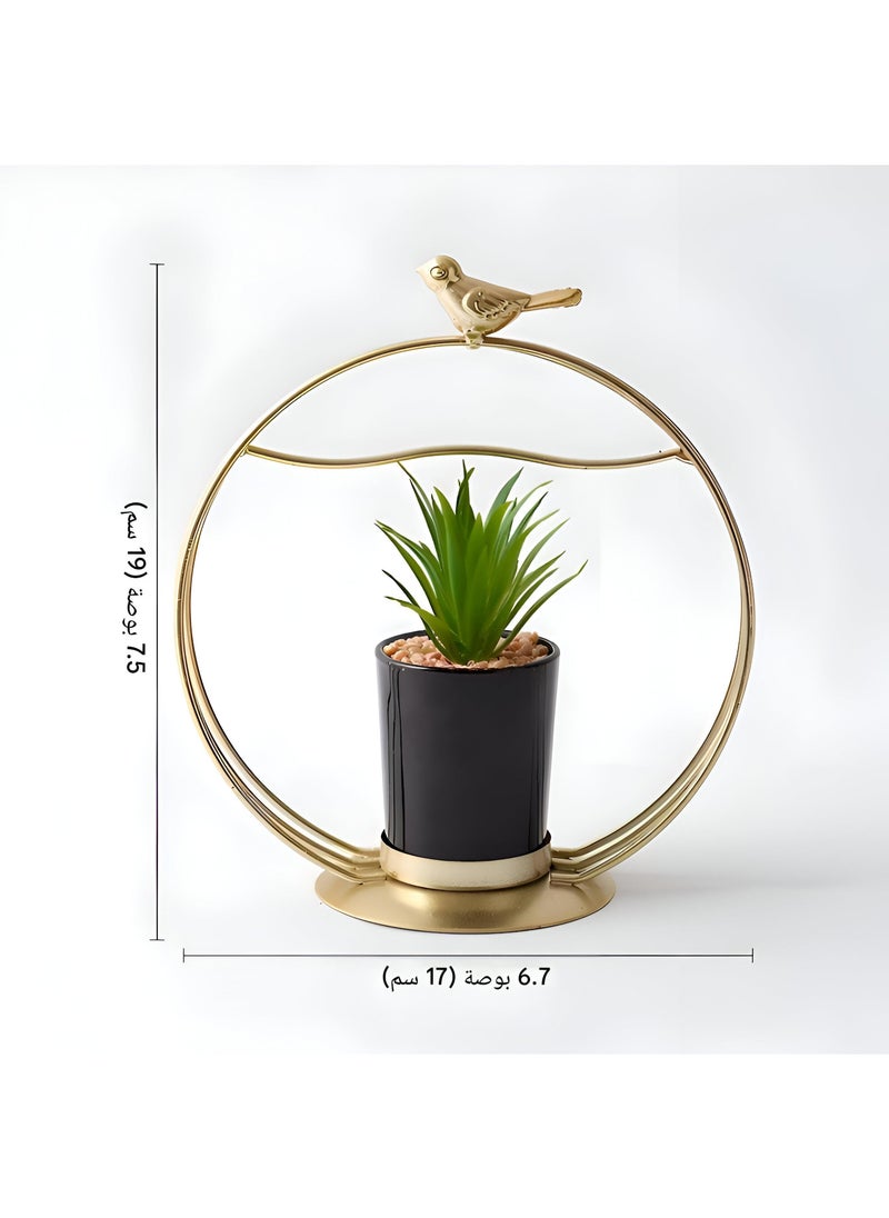Generic Decorative Metal Flower Vase - Unique Vintage Wheel-Shaped Design Perfect For Home Decor And Special Occasions Like Valentine'S Day, Weddings, And Christmas Celebrations  - Image 2