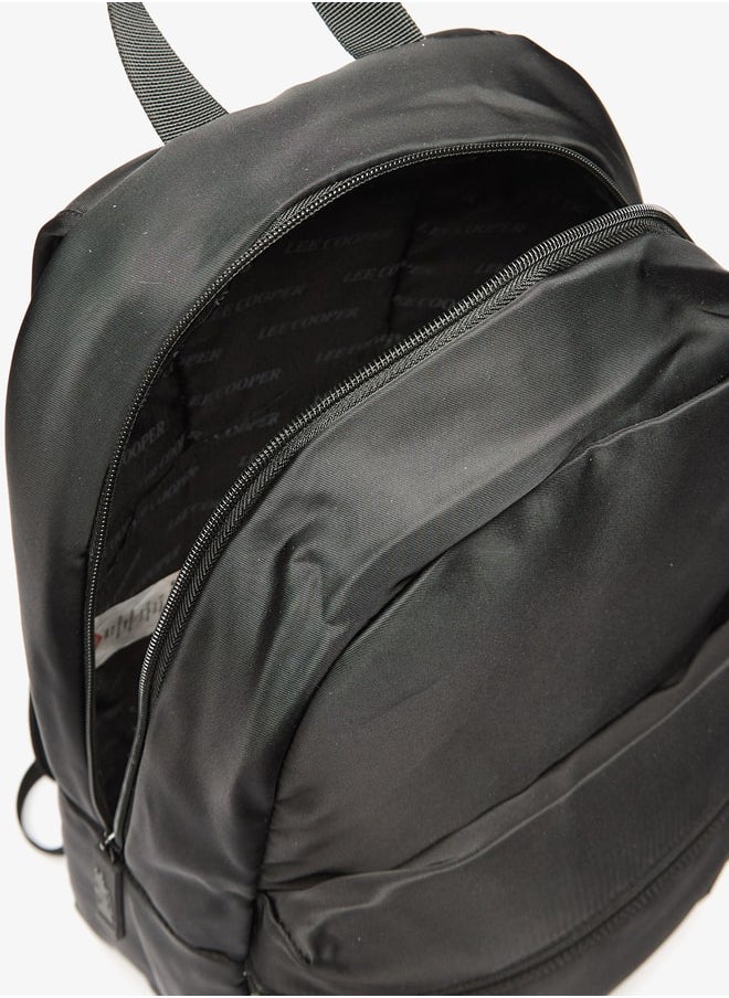 Lee Cooper Boys Solid Backpack with Adjustable Straps and Zip Closure - 30x13x44 cm  - Image 4