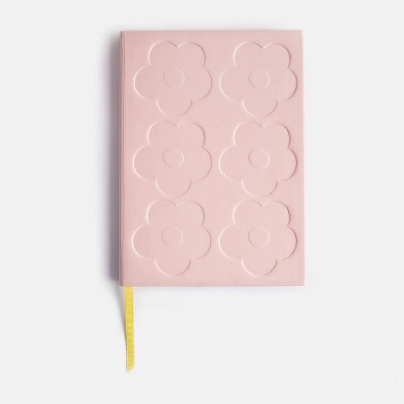 Caroline Gardner- Slim Notebook- Deboosed Pink