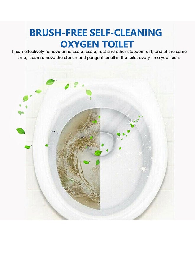 Ultra-Clean Toilet Effervescent Tablets, Automatic Toilet Cleaner, Toilet Disinfection Tablets, Cleaning Decontamination, Urine Stain Remover, Toilet Cleaning Spirit（1 Box of 16 Pieces）