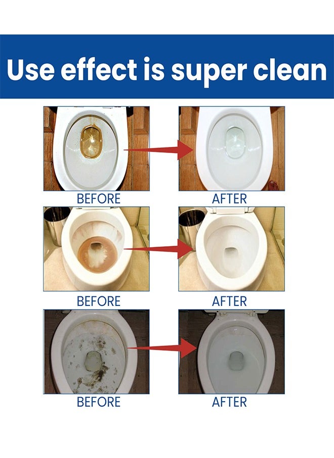 Ultra-Clean Toilet Effervescent Tablets, Automatic Toilet Cleaner, Toilet Disinfection Tablets, Cleaning Decontamination, Urine Stain Remover, Toilet Cleaning Spirit（1 Box of 16 Pieces）