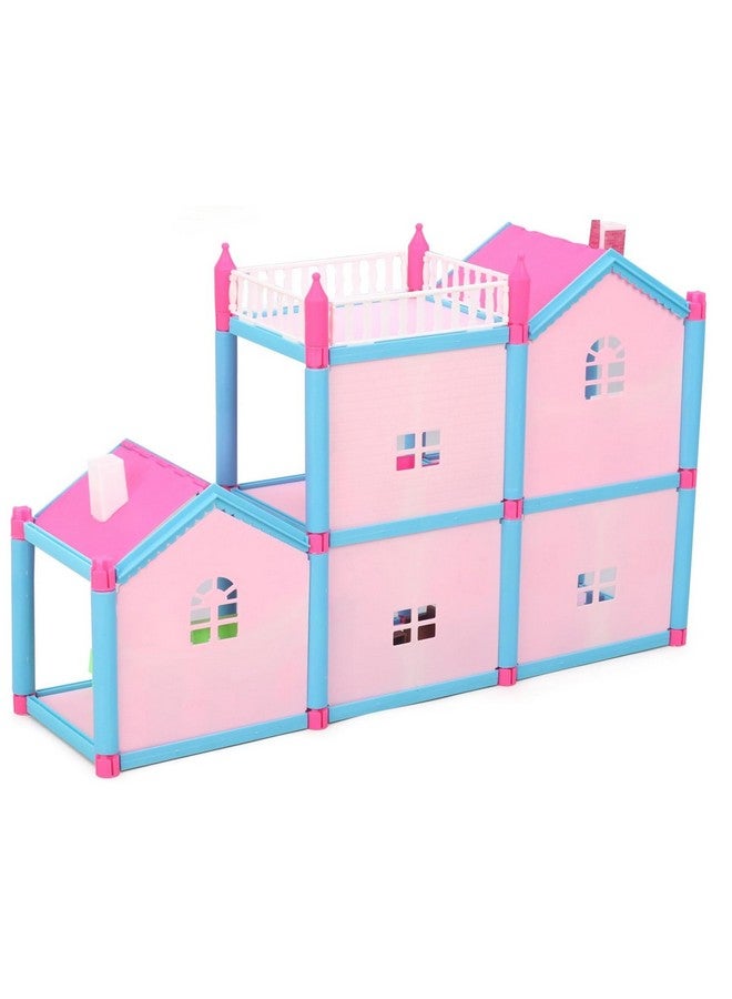 بيبي جو منزل عائلي للأطفال من بيبي جو مع أثاث، ٥ غرف (١٠٨ قطعة) - Image 5