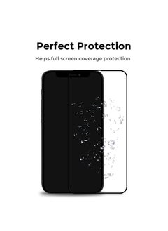 Ozone Tempered Glass Screen Protector for Huawei Nova 9 SE 2022 9H Hardness Pack of 2 HD Full Coverage Scratch Resistant Touch Sensitive Bubble Free Screen Guard - Black  - Image 3