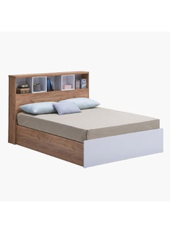 Home Box Juno Queen Bed with Headboard Storage 224 x 120 x 170 cm  - Image 1