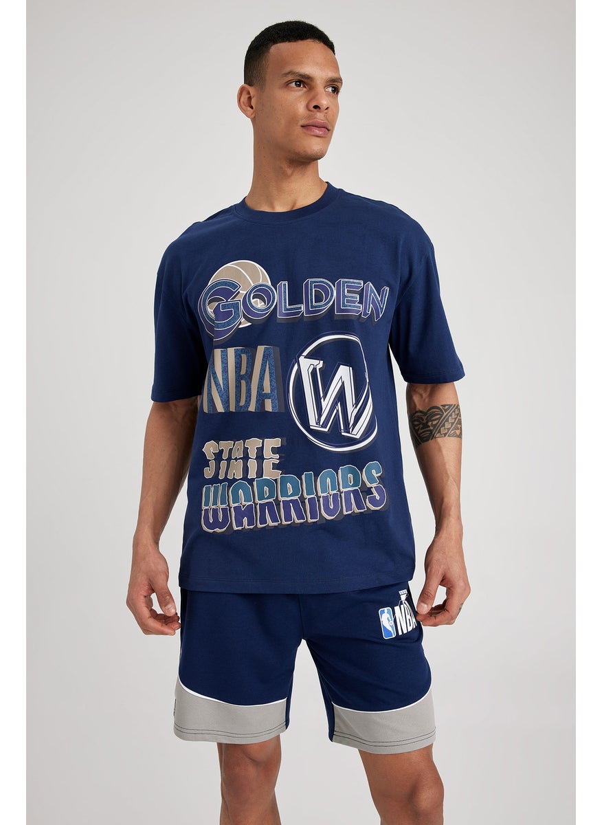 DeFacto Man DeFactoFit Standard Fit NBA Licensed Shorts  - Image 1
