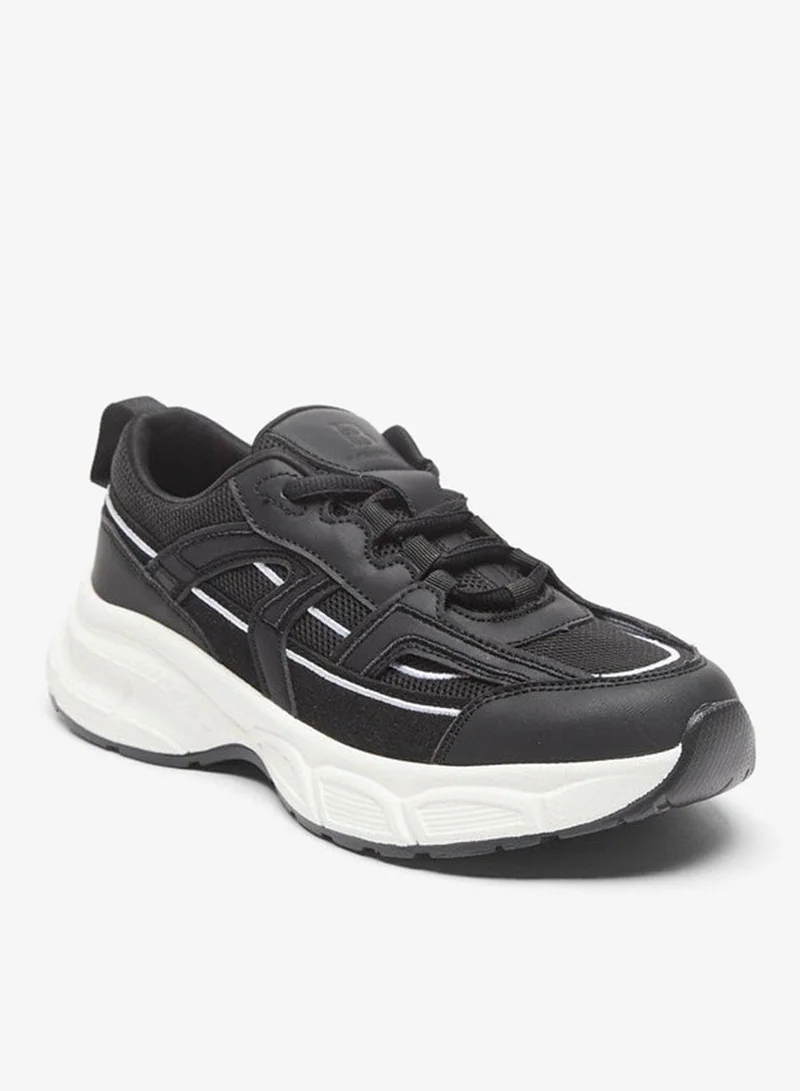 فلورا بيلا من شو إكسبرس سنيكرز بانل منخفض الكاحل برباط