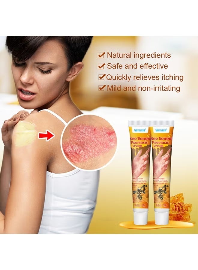 Sumifun Bee venom anti-itch cream, bee venom anti-itch ointment, long-lasting anti-itch ointment - Image 3