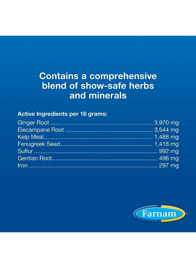 Farnam Cough Free Horse Cough Supplement Pellets, Provides Respiratory Support For Horses With Seasonal Allergies Or Stable Cough, 2.5 Pounds, 70 Day Supply - Image 5