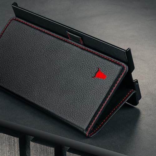 TORRO Case Compatible with Samsung Galaxy Z Fold7 2025 – Premium Leather Wallet Case with Stand Function and Card Slots (Black) - Image 5