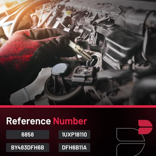 BDFHYK 6858 Iridium Spark Plugs Compatible with Lexus 06 GS300,07-11 GS350,13-15 GS350,07-11 GS450h,08-14 IS F,06-15 IS250,16-17 IS300,06-17 IS350,16-17 RC300,15-17 RC350 2.5L 3.0L 3.5L V6 Set of 8 - Image 3