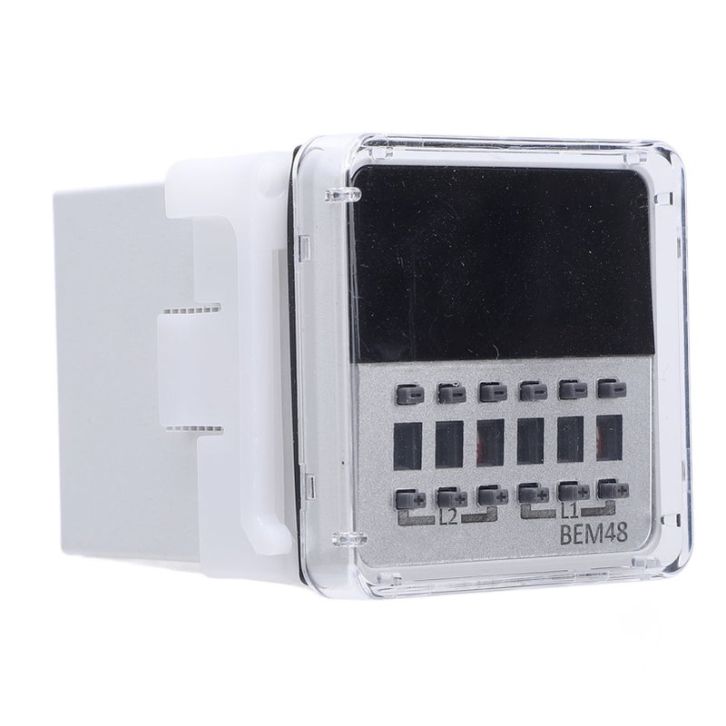 Time Relay 0.1S-99H Power On Supported Non Cycling LED Digital Delay Timer Relay - Image 1