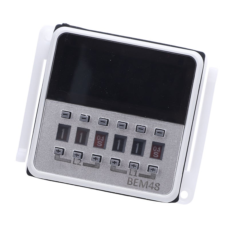 Time Relay 0.1S-99H Power On Supported Non Cycling LED Digital Delay Timer Relay - Image 5