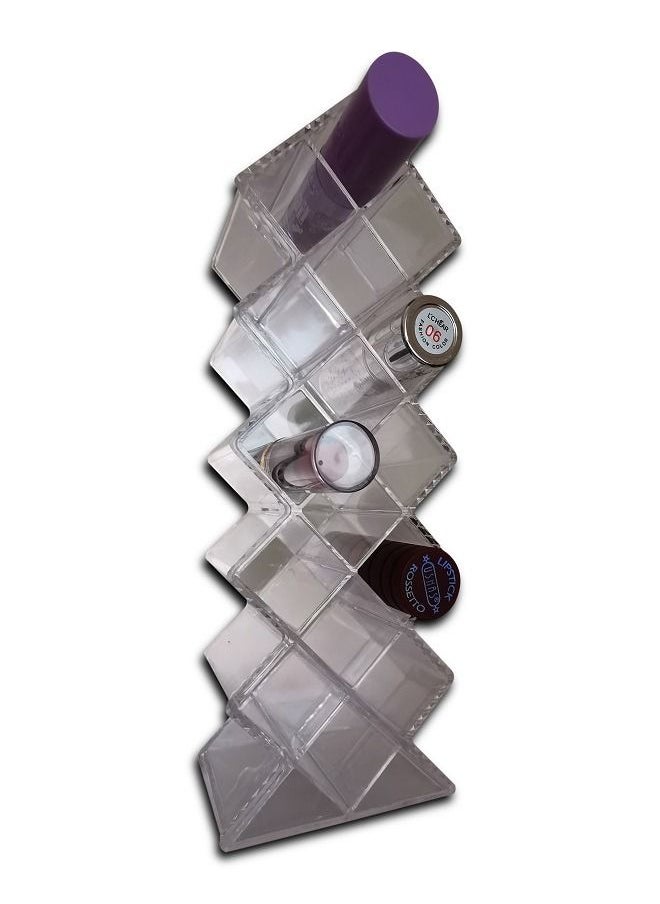 Generic Acrylic Lipstick & Acrylic Lip Gloss Organizer Cosmetic Storage  - Image 4