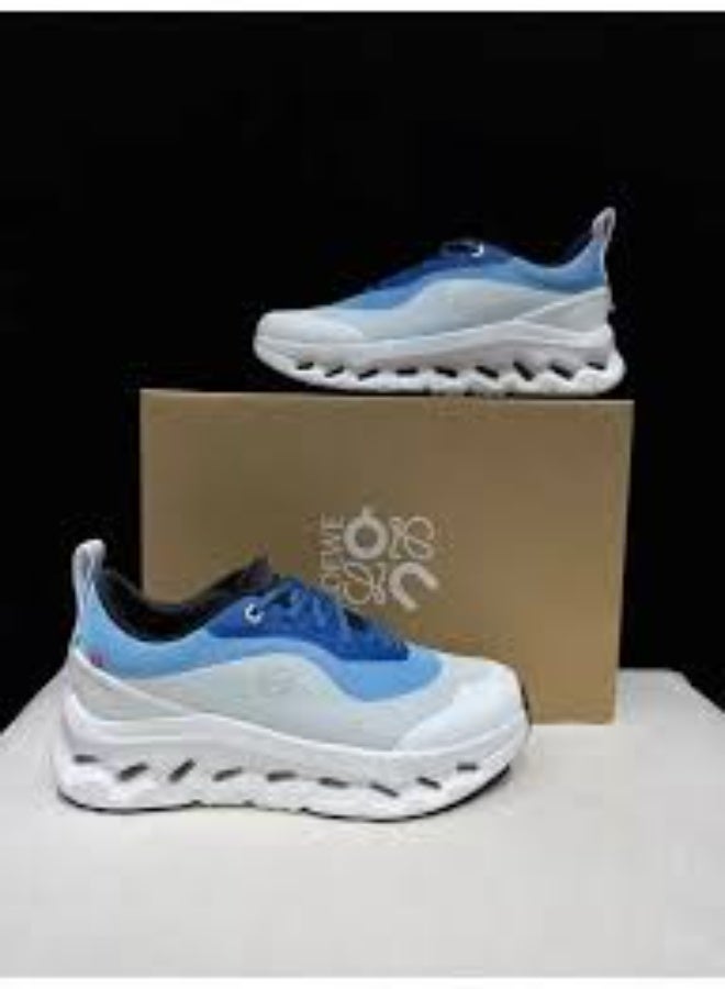 On Running Cloud X 4 Women Sneaker -white and blue combo - Image 3