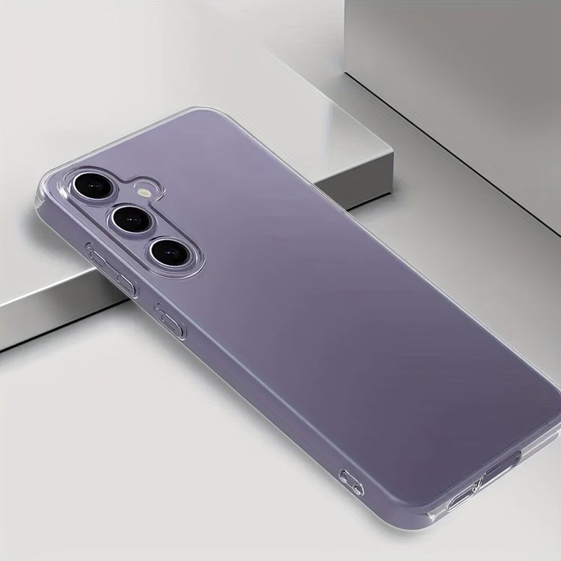 Crystal Clear TPU Phone Case for Samsung Galaxy S23 Plus Transparent - Image 1