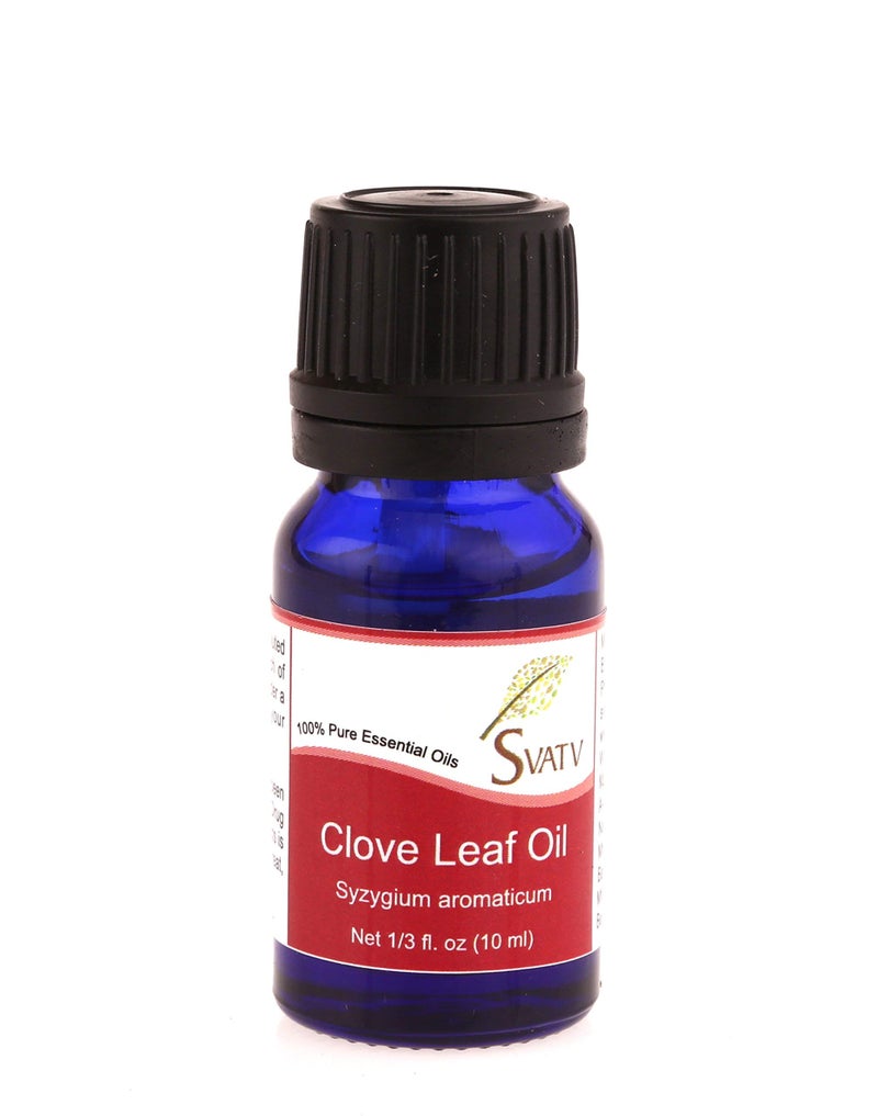 SVATV Clove Leaf Essential Oil Therapeutic Grade Aromatherapy Oils Fragrance Oil for Diffuser Yoga Massage & DIY Personal Care 10 ml - Image 2