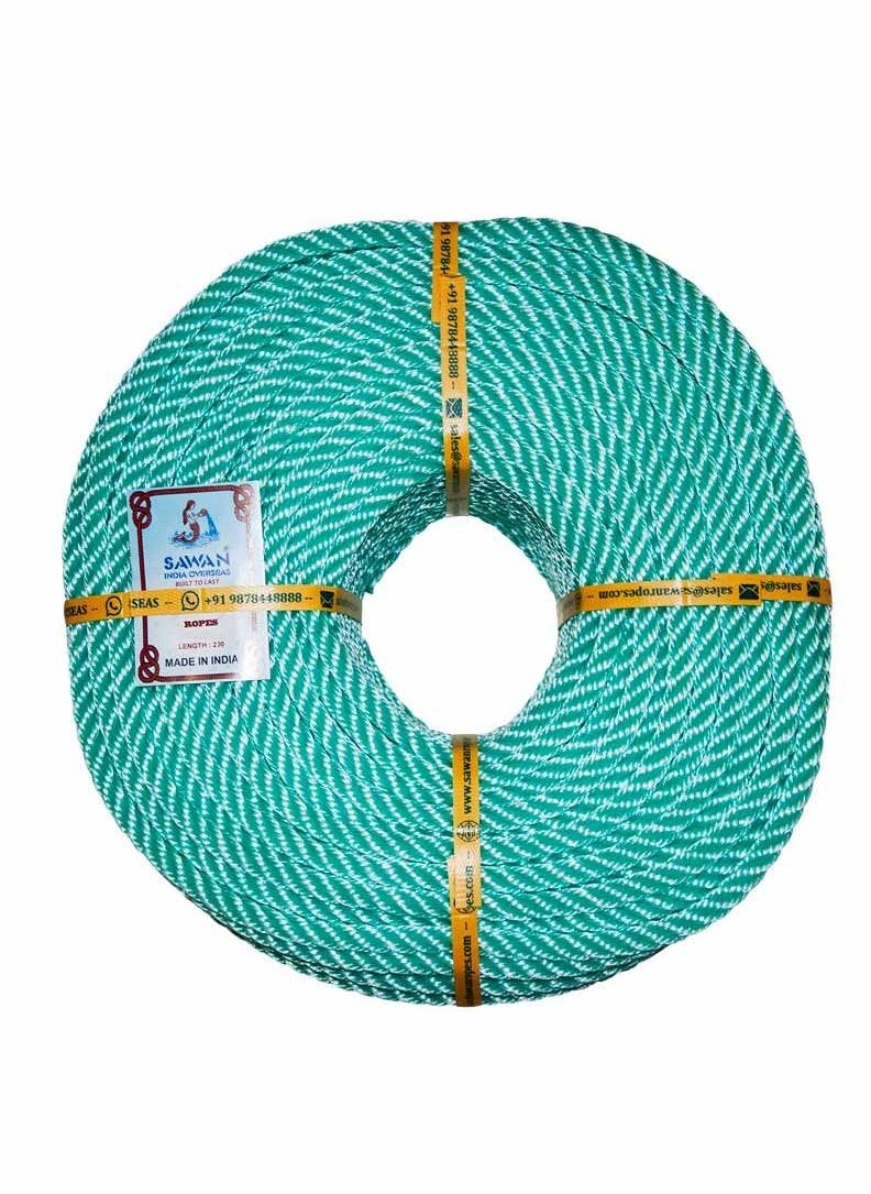 HDPE-High Density Polyethylene 3 Strand Aqua Green Rope-200 Yards - pzsku/Z1961AD4A16681A42FC53Z/45/_/1653464619/0675cefd-97fb-42f4-ab68-b02ef2fc60a7