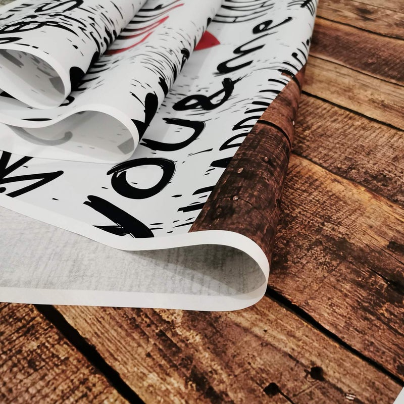 SJOLOON 6x9ft Valentines Backdrops for Photography Wood Floor Photography Backdrops Love for Photo Background for Party Studio Backdrop 10869 - Image 3