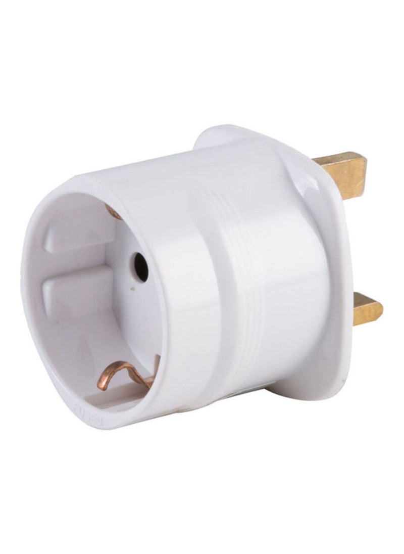 2-Pin Round Plug Converter