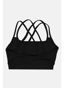 Don't Call Me Jennyfer Women Non Padded Bra Let, Black/Pink  - Image 2