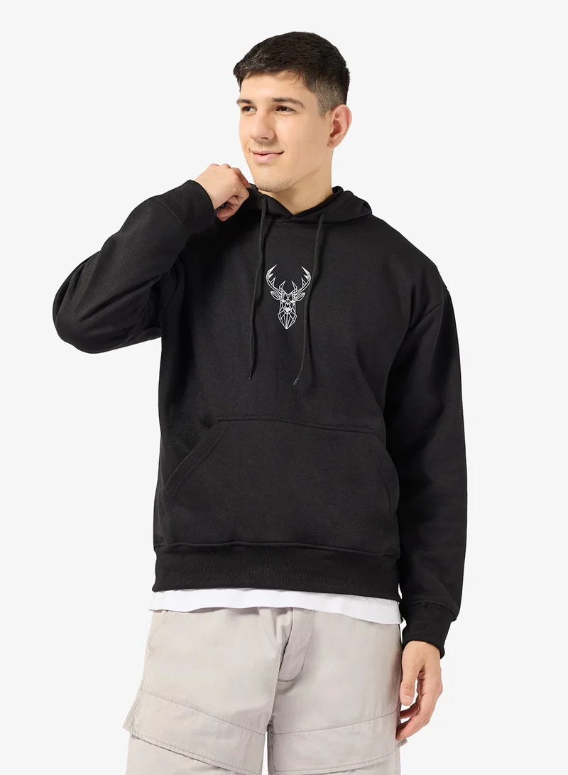 سفنتي فايف بيسيكس هودي بقصة عادية